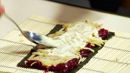 Рецепт суш в шубе