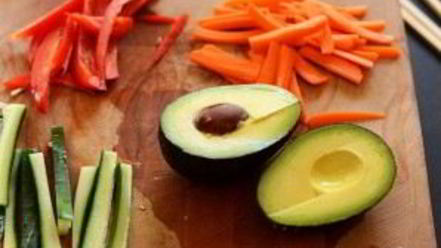 Рецепт суш вегетарианских