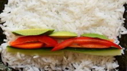 Рецепт суш вегетарианских