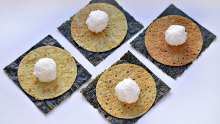 Рецепт суш восточный цветок