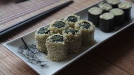 Рецепт сыроедческих суш