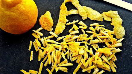 Рецепт цедры лимона