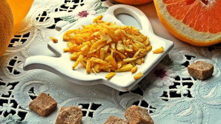 Рецепт цедры лимона