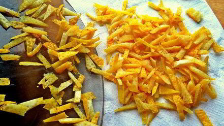 Рецепт цедры лимона