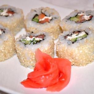 Рецепт Урамаков суши Филадельфия