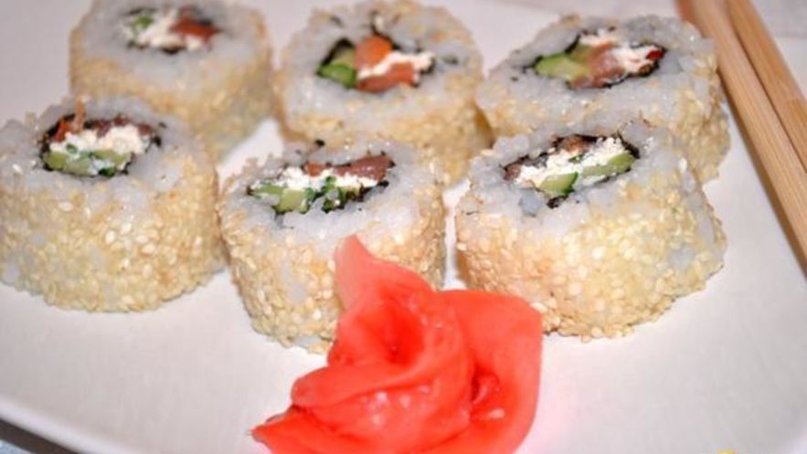 Рецепт урамаков суши филадельфия