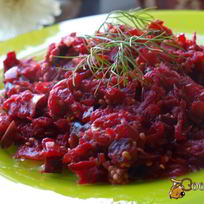 Рецепт Свекольно-баклажанового гарнир