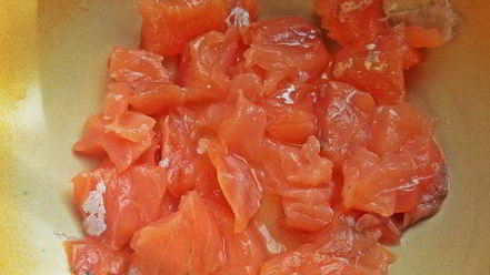 Рецепт горячего сэндвича с лососем