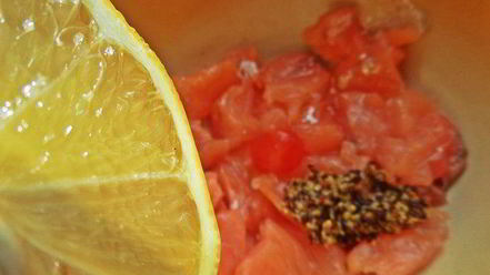 Рецепт горячего сэндвича с лососем