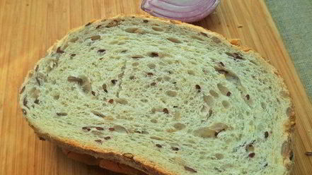 Рецепт горячего сэндвича с лососем