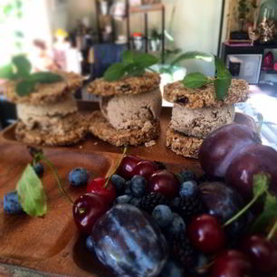 Рецепт Имбирных сэндвичей с кокосово-чайным мороженным