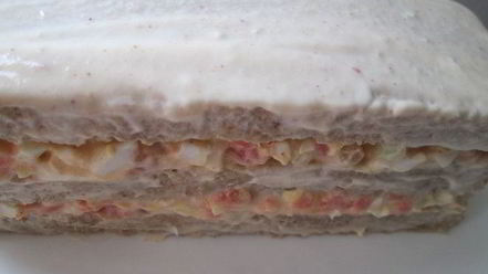 Рецепт исландского сэндвича с лососем и креветками