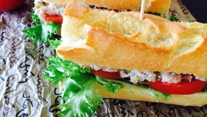 Рецепт классического сэндвича с тунцом