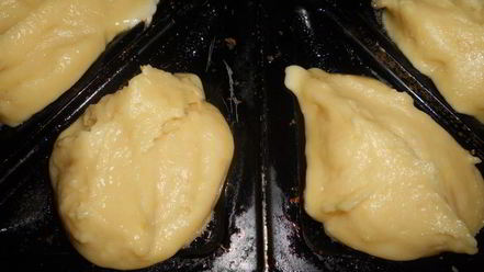 Рецепт сладких коржиков к чаю в сэндвичнице