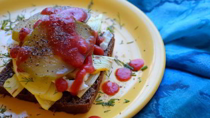 Рецепт Сэндвича с кабачком