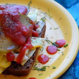 Рецепт Сэндвича с кабачком