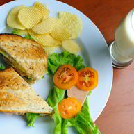 Рецепт Сэндвича с колбасой