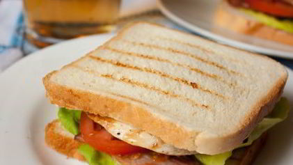 Рецепт Сэндвича с курицей и беконом