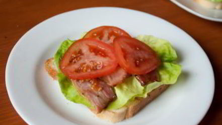 Рецепт сэндвича с курицей и беконом