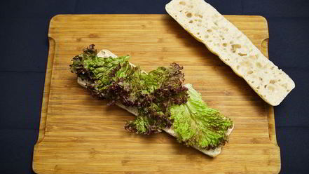 Рецепт сэндвича с курицей и овощами-гриль