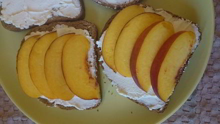 Рецепт сэндвича с нектарином