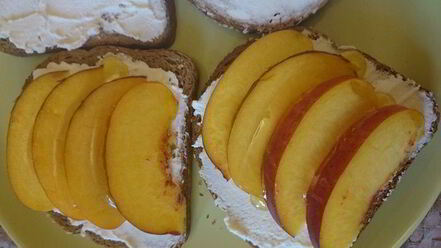 Рецепт сэндвича с нектарином