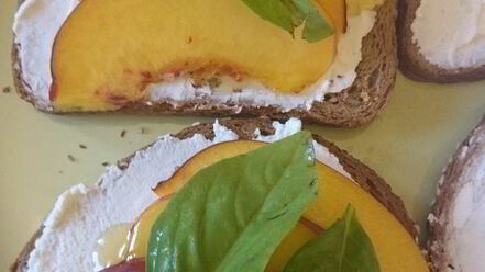 Рецепт сэндвича с нектарином