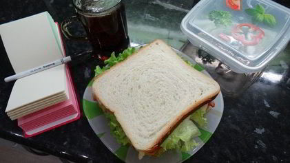 Рецепт Сэндвича с омлетом