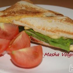 Рецепт Сэндвича с сыром и карбонатом