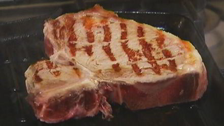 Рецепт сэндвича со стейком, руколой и помидорами