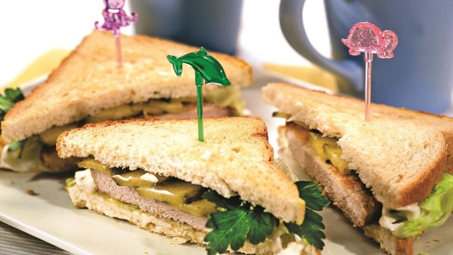 Рецепт сэндвича со свининой