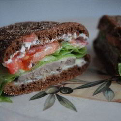 Рецепт Теплого сырного сэндвича с печенью