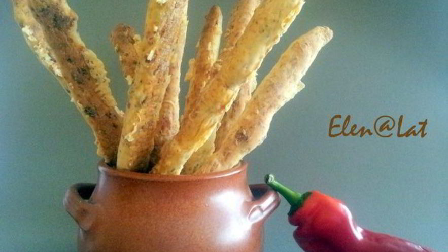 Рецепт сырных палочек с ветчиной