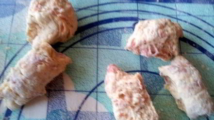 Рецепт сырных палочек с ветчиной