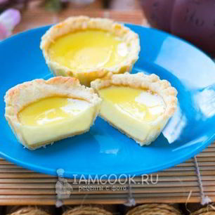 Рецепт Дани Той — тарталеток с яичным кремом