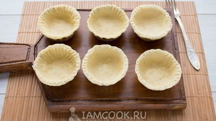 Рецепт дани той — тарталеток с яичным кремом