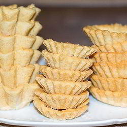 Рецепт Домашних тарталеток для праздничной подачи закусок