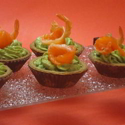 Рецепт Крема из авокадо в тарталетках