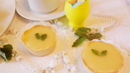 Рецепт песочных тарталеток с лимонным кремом