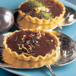 Рецепт Шоколадных тарталеток с зеленым чаем