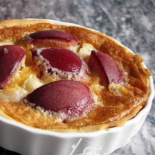 Рецепт Сливовых тарталеток с марципаном