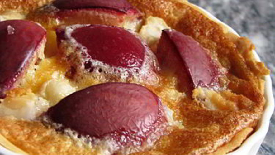 Рецепт сливовых тарталеток с марципаном