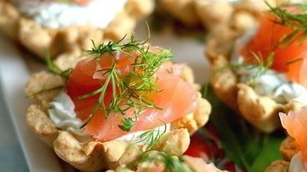 Рецепт сырных тарталеток