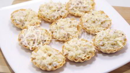 Рецепт тарталеток на праздничный стол