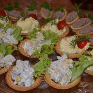 Рецепт Тарталеток с ананасом и курицей