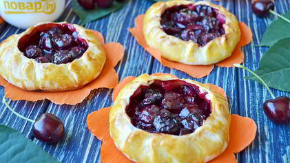 Рецепт Тарталеток с черешней