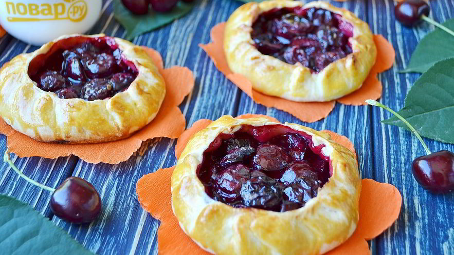 Рецепт тарталеток с черешней