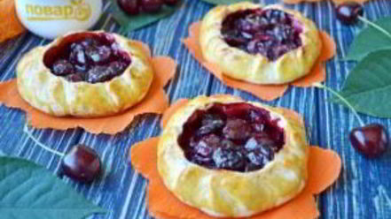 Рецепт тарталеток с черешней