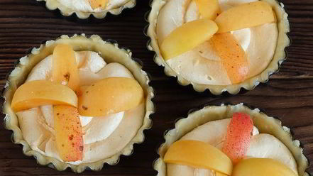 Рецепт тарталеток с франжипаном и абрикосами