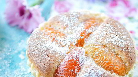 Рецепт тарталеток с франжипаном и абрикосами